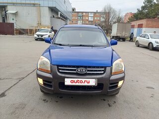 2004 Kia Sportage II, синий, 700000 рублей, вид 2