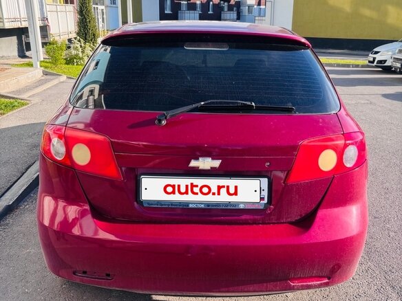 2008 Chevrolet Lacetti I, красный, 360000 рублей - вид 3
