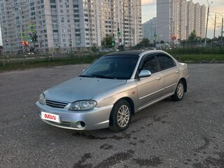 2007 Kia Spectra I Рестайлинг 2, серебристый, 150000 рублей, вид 1