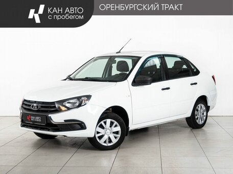 2020 Lada (ВАЗ) Granta I Рестайлинг, белый, 490000 рублей, вид 1
