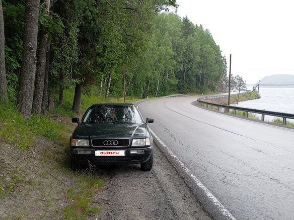 1992 Audi 80 V (B4), зелёный - вид 9