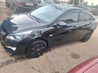 2016 Hyundai Solaris I Рестайлинг, белый, 620000 рублей, вид 5