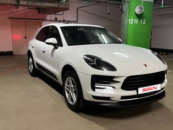 2021 Porsche Macan I Рестайлинг, белый - вид 1