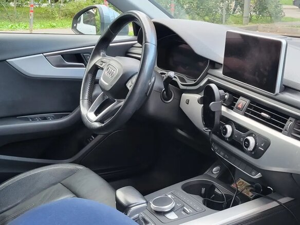 2017 Audi A4 V (B9), серый, 2100000 рублей - вид 7