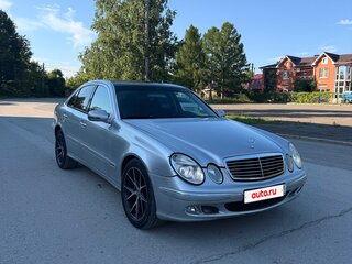 2003 Mercedes-Benz E-Класс 220 III (W211, S211), серебристый, 390000 рублей, вид 2