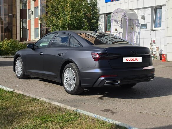 2020 Audi A6 45 TFSI V (C8), синий, 4200000 рублей - вид 6