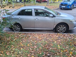 2008 Toyota Corolla X (E140, E150), серебристый, 625000 рублей, вид 2