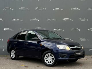 2017 Lada (ВАЗ) Granta I, синий, 448600 рублей, вид 3