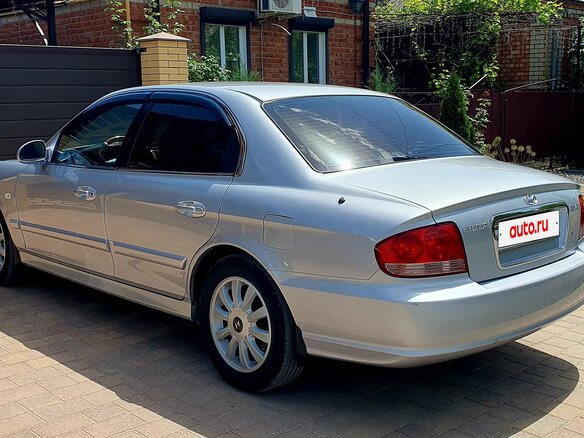 2005 Hyundai Sonata IV (EF) Рестайлинг, серебристый, 465000 рублей - вид 8