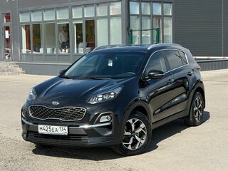 2020 Kia Sportage IV Рестайлинг, чёрный, 2200000 рублей, вид 2