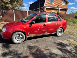 2007 Lada (ВАЗ) Kalina I, красный, 115000 рублей, вид 3