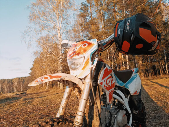 2020 Kayo Evolution YX125EM, белый, 65000 рублей - вид 2