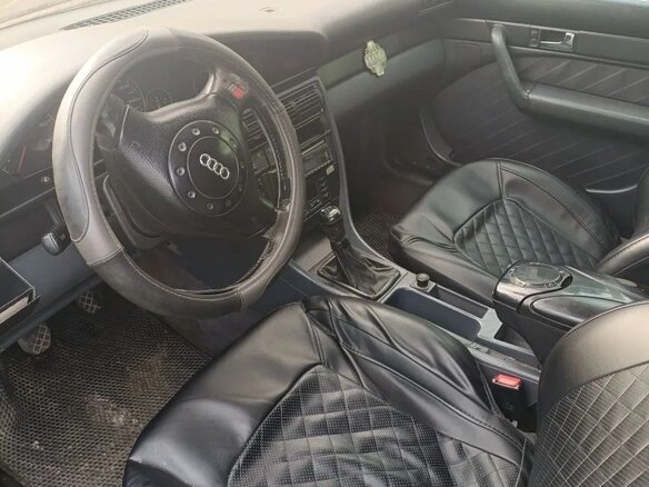 1995 Audi A6 I (C4), фиолетовый, 220000 рублей - вид 7