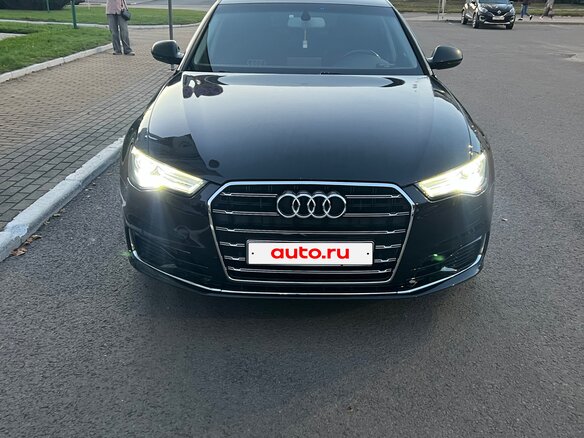 2015 Audi A6 IV (C7) Рестайлинг, чёрный, 1650000 рублей - вид 2