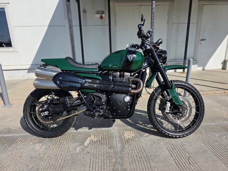 2022 Triumph Scrambler, зелёный, 1199000 рублей, вид 1