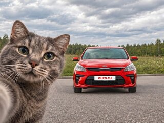 2020 Kia Rio IV, красный, 1350000 рублей, вид 3