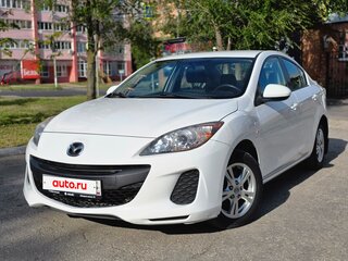 2012 Mazda 3 II (BL) Рестайлинг, белый, 899000 рублей, вид 4