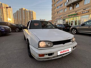 1996 Volkswagen Golf III, белый, 85000 рублей, вид 2