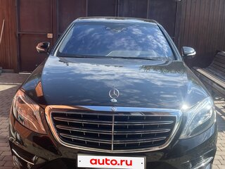 2016 Mercedes-Benz S-Класс 500 Long VI (W222, C217), чёрный, 4300000 рублей, вид 1