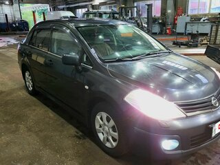 2012 Nissan Tiida I Рестайлинг, чёрный, 650000 рублей, вид 1