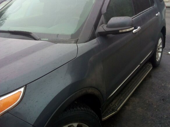 2013 Ford Explorer V, серый, 1300000 рублей - вид 6