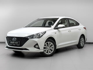2022 Hyundai Solaris II Рестайлинг, белый, 1585000 рублей, вид 1