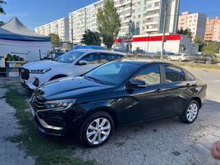 2025 Lada (ВАЗ) Vesta I Рестайлинг (NG), чёрный, 1550000 рублей, вид 2