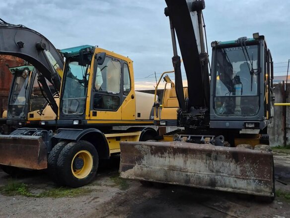 2008 Volvo EW, жёлтый - вид 6