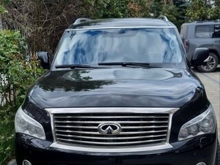 2013 Infiniti QX56 II, чёрный, 1500000 рублей, вид 4
