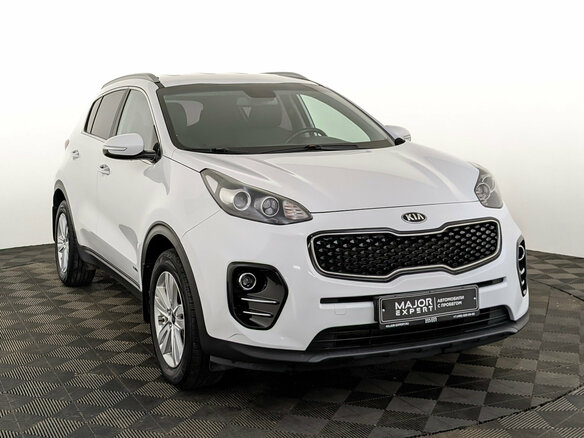 2017 Kia Sportage IV, белый - вид 2