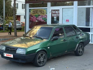 1999 Lada (ВАЗ) 21099, зелёный, 40000 рублей, вид 1