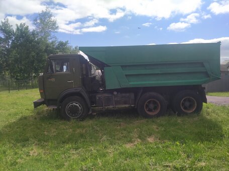 1991 КамАЗ 5511, зелёный, 800000 рублей, вид 4