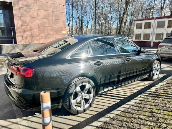 2016 Audi A6 IV (C7) Рестайлинг, чёрный, 1390000 рублей - вид 3
