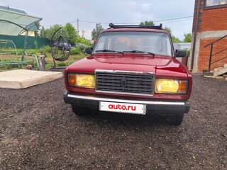 2006 Lada (ВАЗ) 2107, пурпурный, 190000 рублей, вид 3