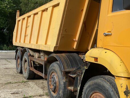 2007 КамАЗ 65201, жёлтый, 2000000 рублей, вид 4