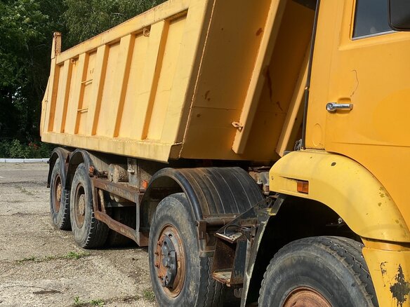 2007 КамАЗ 65201, жёлтый, 2000000 рублей - вид 3