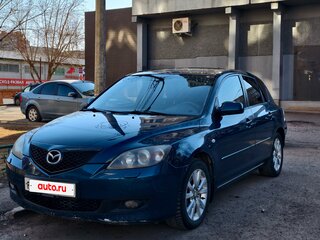 2007 Mazda 3 I (BK) Рестайлинг, синий, 670000 рублей, вид 1