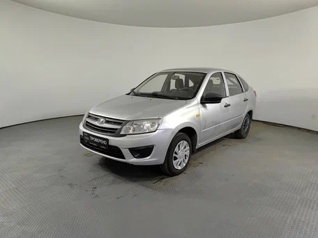 2015 Lada (ВАЗ) Granta I, серебристый, 229000 рублей, вид 1