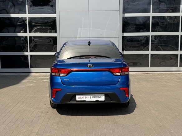 2018 Kia Rio IV, голубой, 1200000 рублей - вид 5