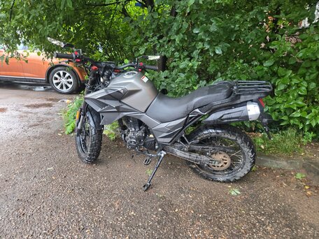 2022 Shineray Adventure 250, чёрный, 120000 рублей, вид 3
