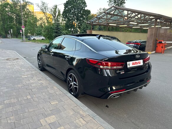 2017 Kia Optima IV, чёрный, 1849000 рублей - вид 6