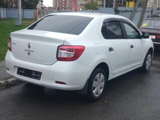 2017 Renault Logan II, белый, 750000 рублей, вид 3