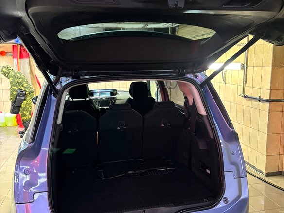 2015 Citroen C4 Picasso Grand II, голубой, 950000 рублей - вид 4