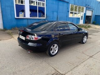 2005 Mazda 6 I (GG) Рестайлинг, чёрный, 480000 рублей, вид 5