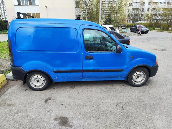 1999 Renault Kangoo I, синий, 54900 рублей - вид 1