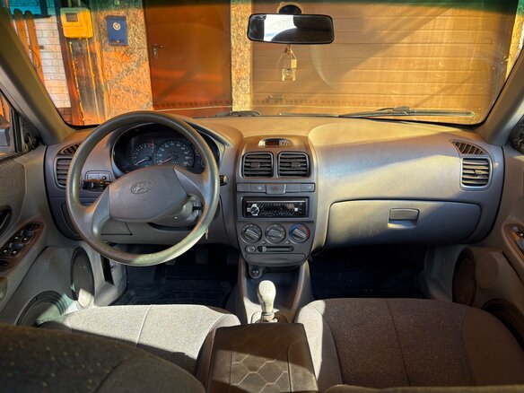 2004 Hyundai Accent ТагАЗ II, серебристый - вид 7