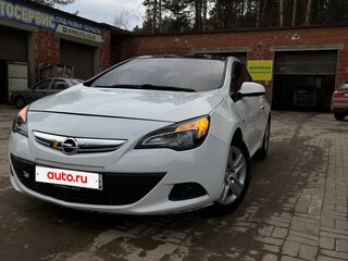 2013 Opel Astra GTC J Рестайлинг, белый, 600000 рублей, вид 3