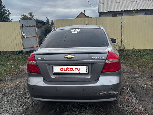 2010 Chevrolet Aveo I Рестайлинг, серый, 380000 рублей - вид 1