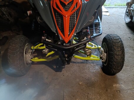 2007 Yamaha Raptor YFM700, оранжевый, 890000 рублей, вид 5