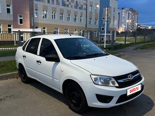 2017 Lada (ВАЗ) Granta I, белый, 360000 рублей, вид 3